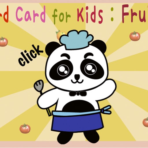 Word Card for Kids : Kitchen