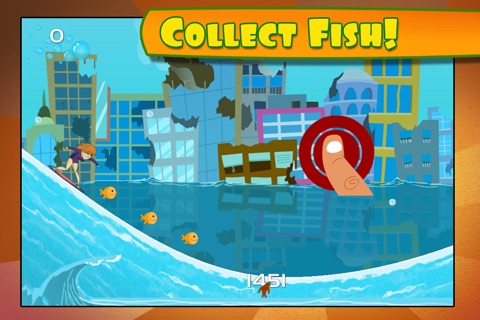 Monster Wave: Death Crush Race  – Free Surf Racing Game for Kids screenshot 3