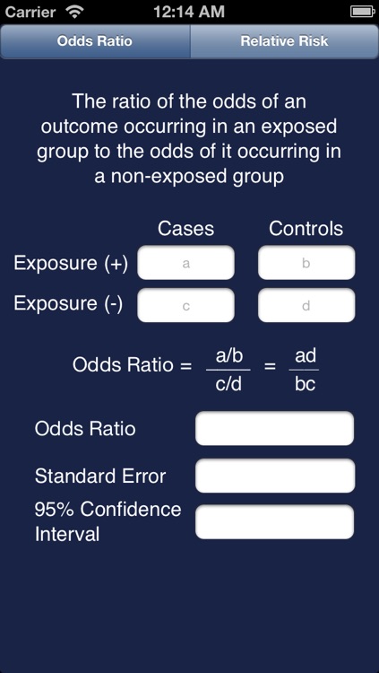 EpiCalc Statistical Tool