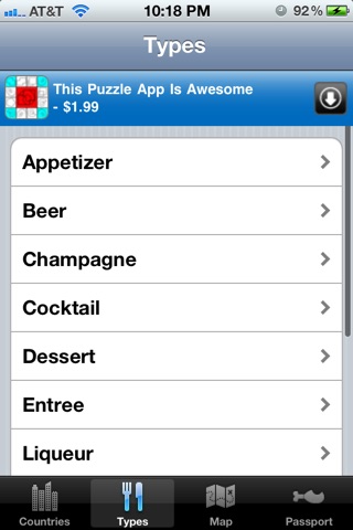 Food and Wine Passport 2011 screenshot 4