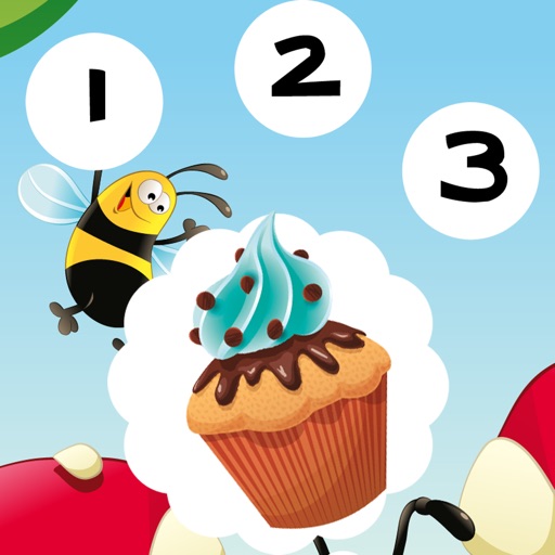 123 Counting Bakery for Children: Learn to Count the Numbers 1-10 icon