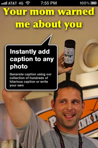 Cap ur Photo - Write funny captions or text on your pictures for facebook and instagram screenshot 2