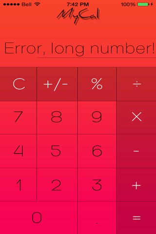 MyCal Calculator screenshot 4