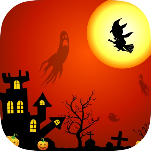 Halloween. Scary monster - free game for high children (boys & girls)