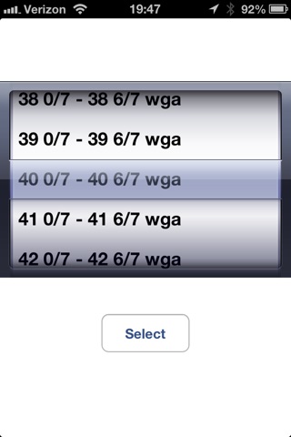 Neonatal Growth Chart screenshot 4