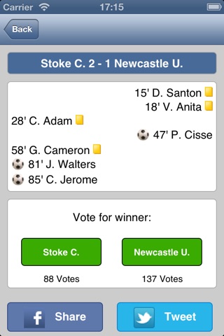 Live Scores for Stoke City screenshot 3