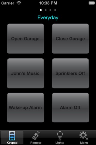 Pocket Keypad for Control4® screenshot 2