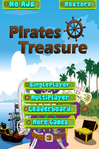 Pirates Treasure Pop - Match 3 Puzzle Game screenshot 2
