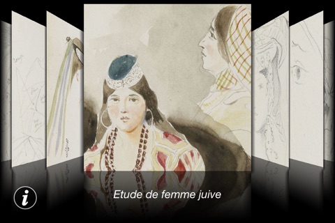 Eugène Delacroix: Voyage au Maroc 1832 - conservé à Chantilly screenshot 2