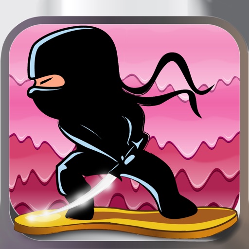 Candy Surfing Ninjas HD - Crushing it! icon