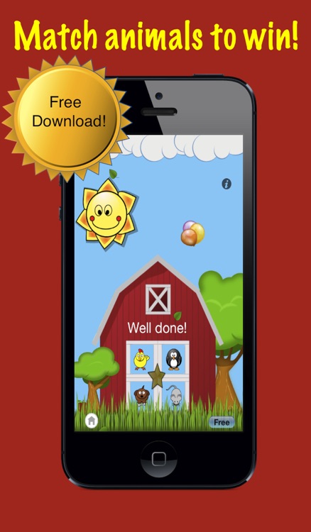 A Funny Animal Barn: First Farm Puzzle For Free