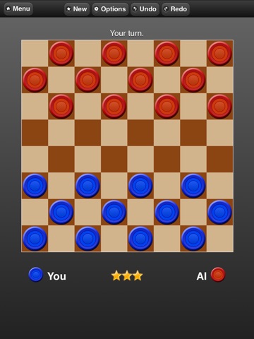 Checkers Online for iPad screenshot 2