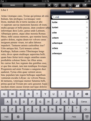 Virgilio: Eneide for iPad screenshot 2