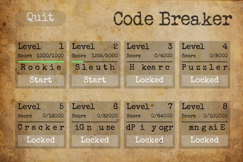 Code Breaker Enigma screenshot 3