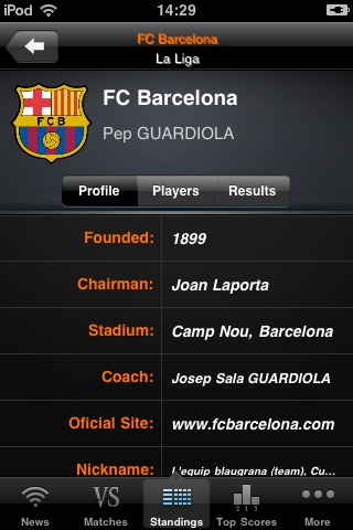 Spanish League - Soccer Live Scores screenshot 2