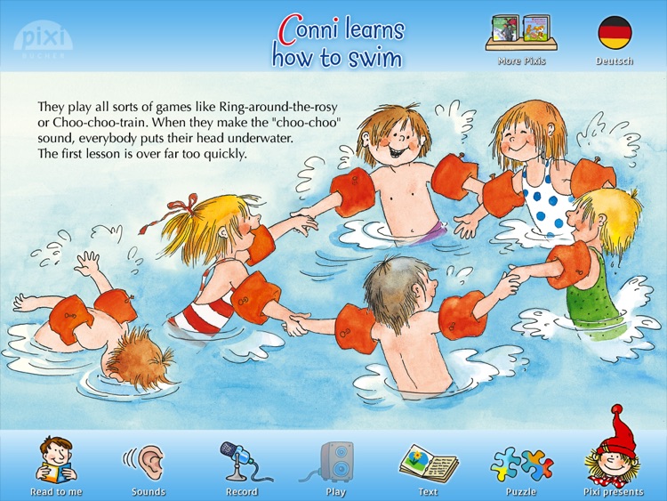 Pixie Book "Connie Learns How to Swim"