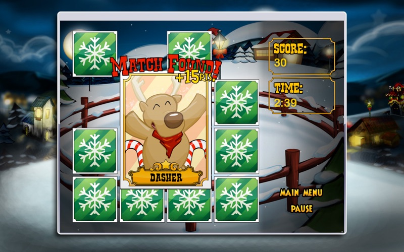 Reindeer Match'Em Up thumbnail 2