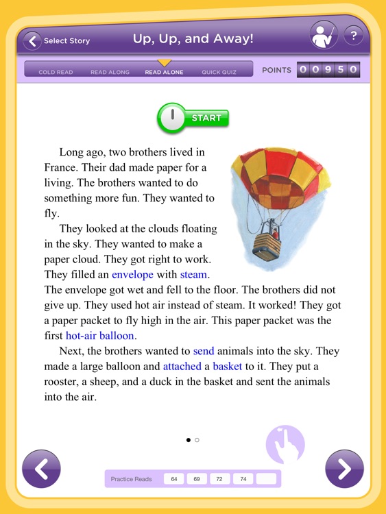 One Minute Reader Level 3