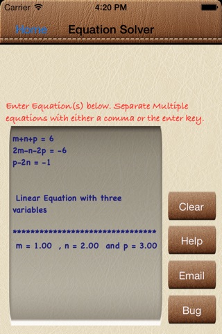 Solve4x Math Equation Solver screenshot 2