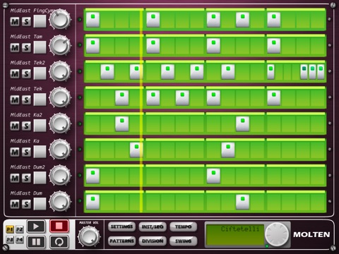 Molten Drum Machine screenshot 2