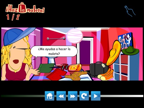 Learn Spanish with Doki Further HD screenshot 2