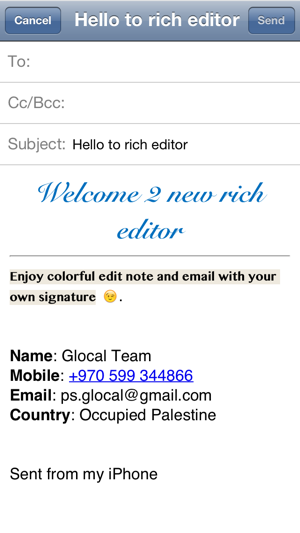 ‎Rich Editor Screenshot
