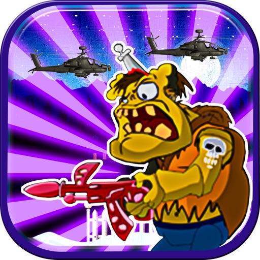 Air Force Helicopter vs. Zombie Terrorists PRO iOS App