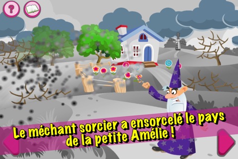 Abby the Good Witch and the evil wizard LITE screenshot 2
