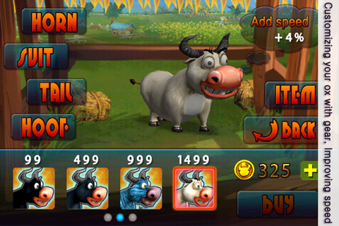 Bull King of circus: one touch action & racing game for jump & run screenshot 4