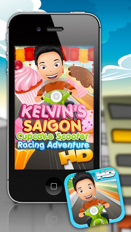 Kelvin's Saigon Cupcake Scooter Racing Adventure HD