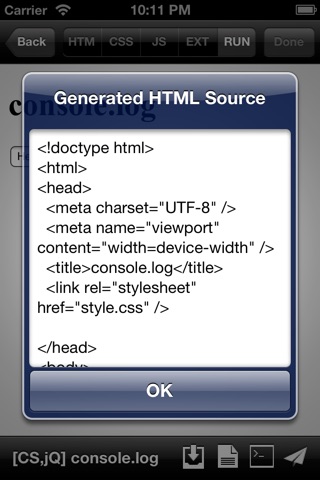 CoffeeScript At Once screenshot 4