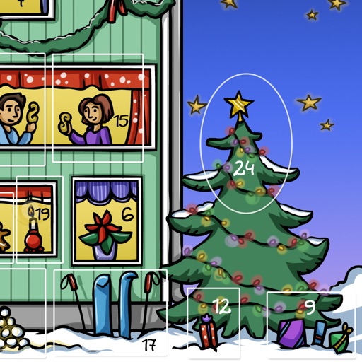 Julkalender från Svenska Korsord iOS App