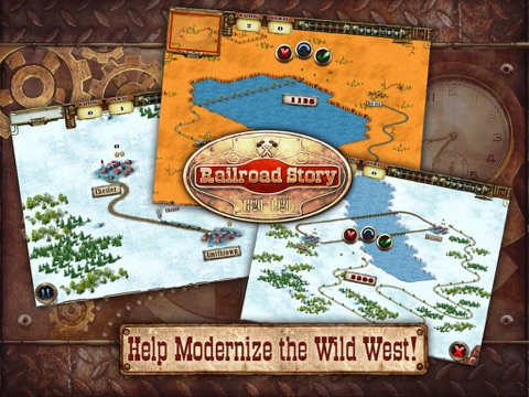 Railroad Story HD screenshot 2