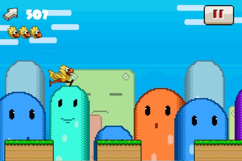 Flappy Run - Impossible Tiny Jump-y Bird Adventure Racing Multiplayer Free by Top Crazy Games screenshot 4