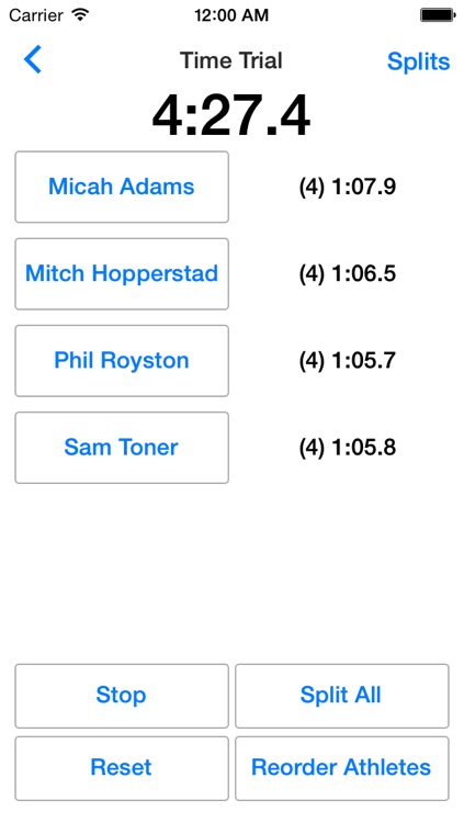 Split Tracker