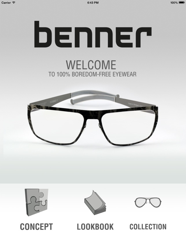 Benner Eyewear Design Brillen(圖1)-速報App