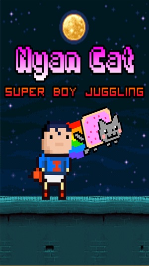 Nyan Cat Super Boy Juggling Game