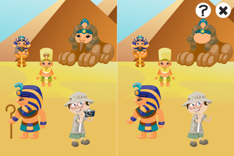 Ancient Egypt Learning Game for Children: Learn and Play with Mummy, Pharaoh and Pyramids screenshot 2
