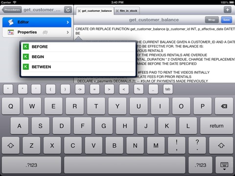 iValentina for iPad screenshot 2