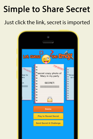 Secret.Emoji - Share Secret with Guess Emoji Game screenshot 4
