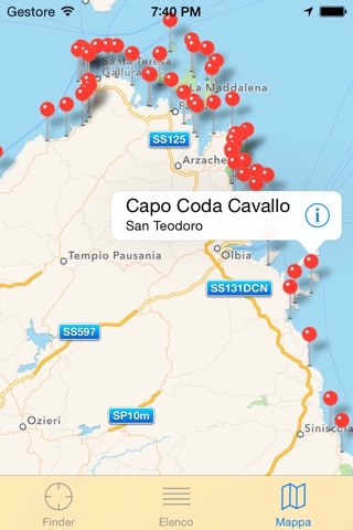 Beach Finder Sardinia screenshot 4