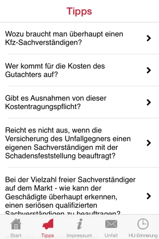 Siggel Unfallapp screenshot 2