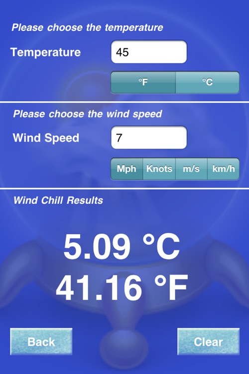 WInd Chill Calc