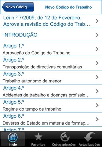 Novo Código do Trabalho WKP screenshot 2