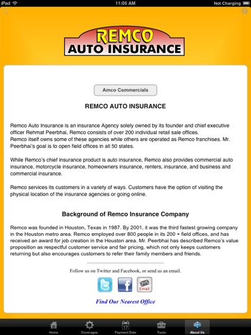 Remco Auto Insurance HD screenshot 4