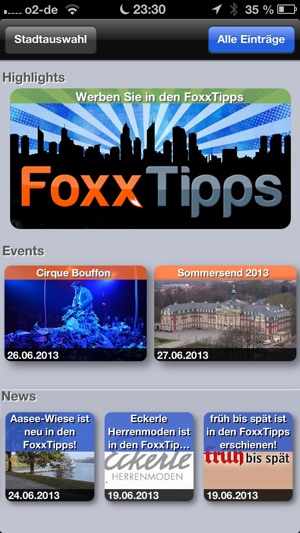 FoxxTipps - Die StädteApp(圖2)-速報App