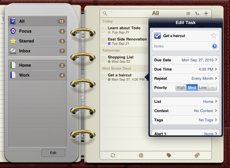 Todo for iPad 6 (for devices that cannot upgrade to version 8)