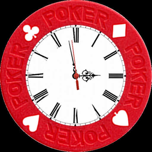 Poker Bet Time Clock Icon