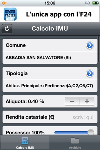 IMU Facile screenshot 3
