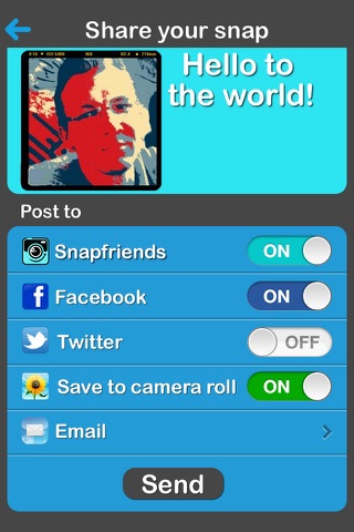 Snapfriends - Selfie Camera screenshot 4